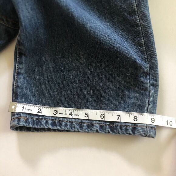 Tommy Hilfiger Men's 40-34 Classic Straight Leg Blue Cotton Denim Jeans - Picture 16 of 16